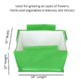 Grow bag for flowering plants