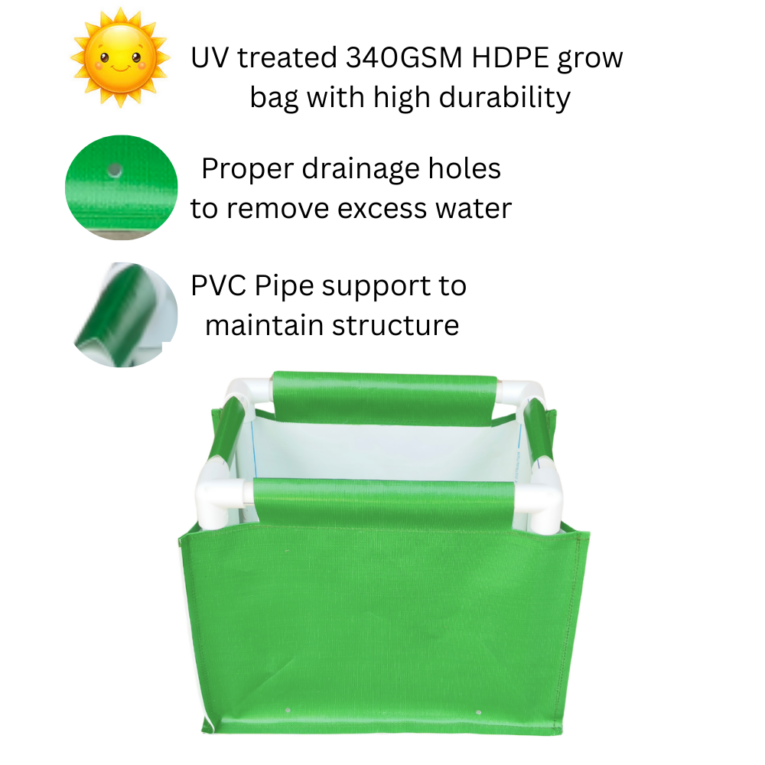 340 gsm HDPE grow bags online