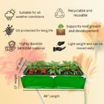 HDPE grow bags for terrace gardening
