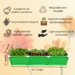 HDPE grow bags for rooftop garden