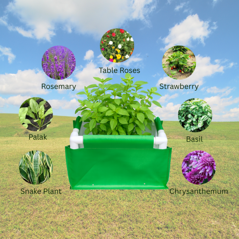 Waterproof garden grow bags