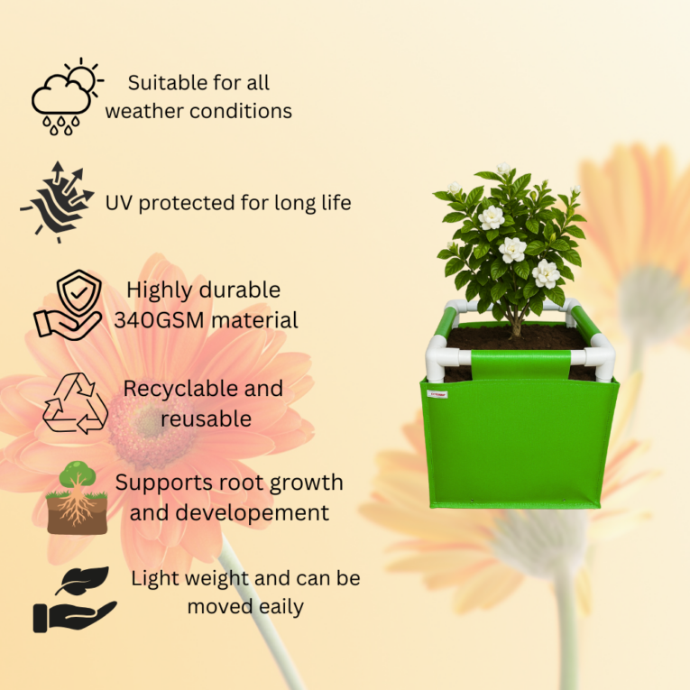 Eco friendly HDPE grow bags