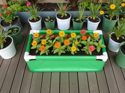 HDPE Rectangular Grow Bag 24"x12"x06" | 220GSM