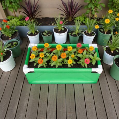 HDPE Rectangular Grow Bag 24"x12"x06" | 220GSM
