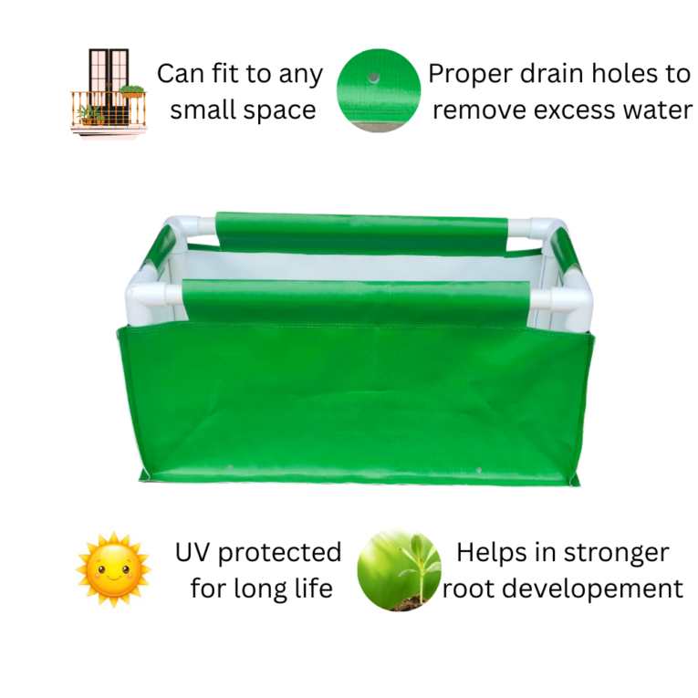 40 gsm rectangular grow bag for leafy greens