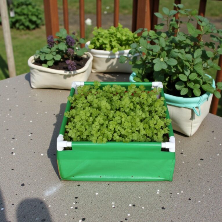 heavy duty rectangular grow bags 220 gsm