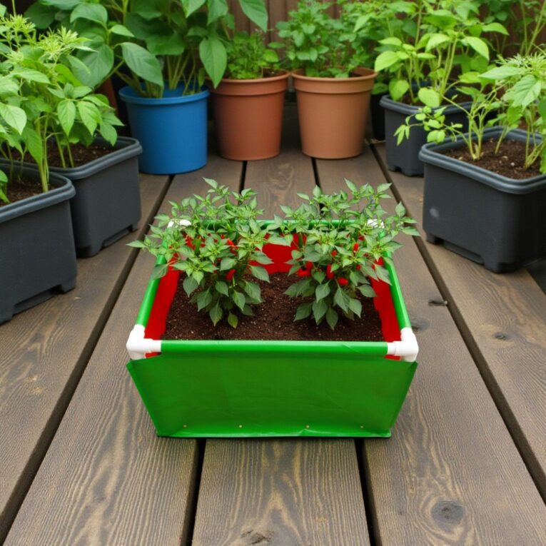 220 gsm rectangular grow bags for balcony garden