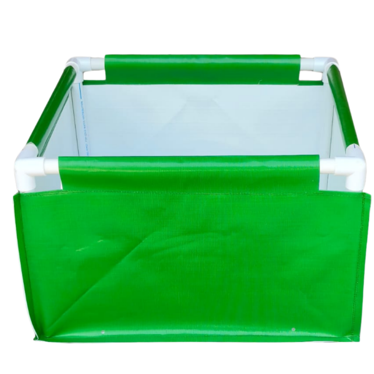 Rectangular grow bags for flowers and herbs