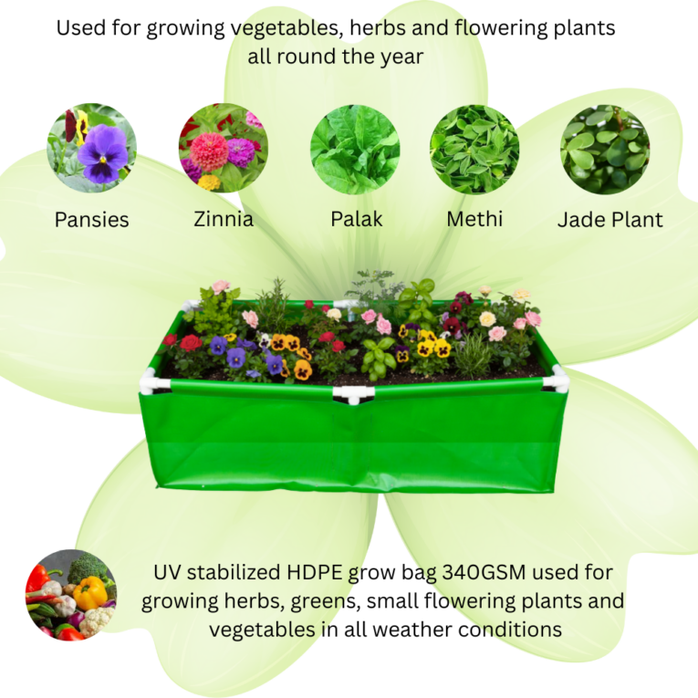 Premium HDPE grow bags India