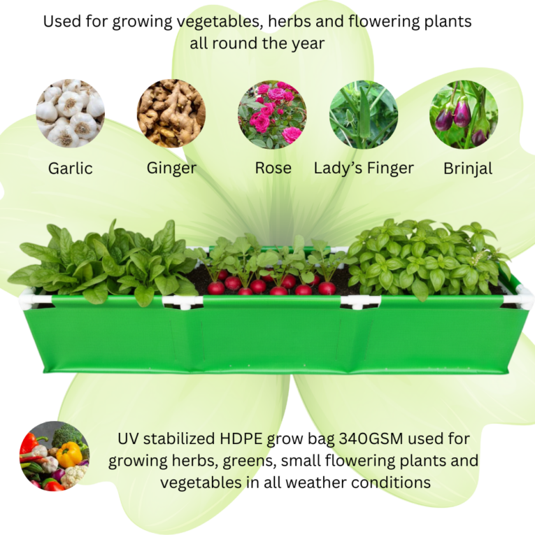 Premium HDPE grow bags India