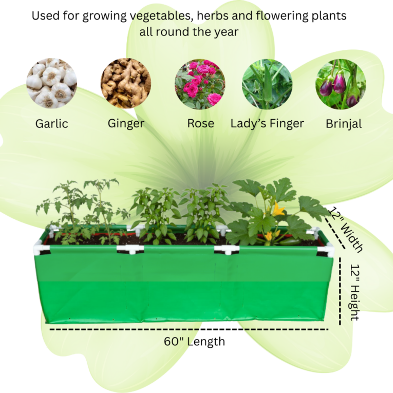 HDPE grow bags for plants