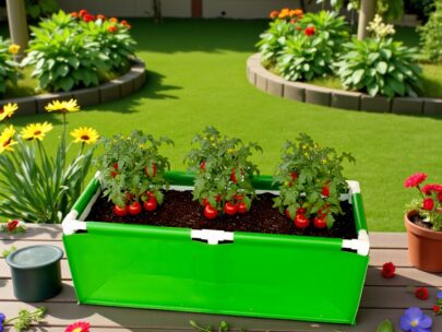 HDPE Rectangular Grow Bag 36"x12"x12" | 340GSM