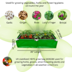 Heavy duty HDPE grow bags