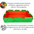 UV resistant reusable grow bags for home garden