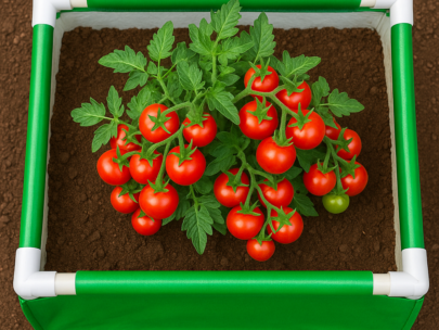 HDPE Square Grow Bag 24"x24"x06" | 340GSM