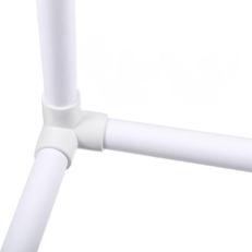3-way uPVC Connector for Plant Stand Making | Heavy Duty Pipe Fitting for Garden & DIY Racks