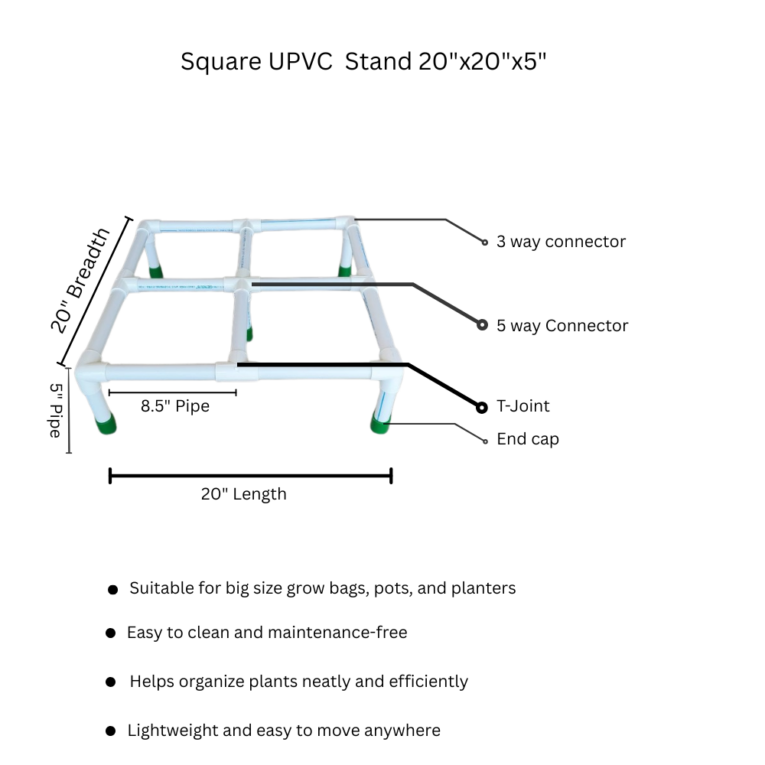 UPVC plant stand