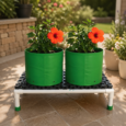 Vegetable gardening stand