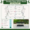 Vegetable grow bag stand