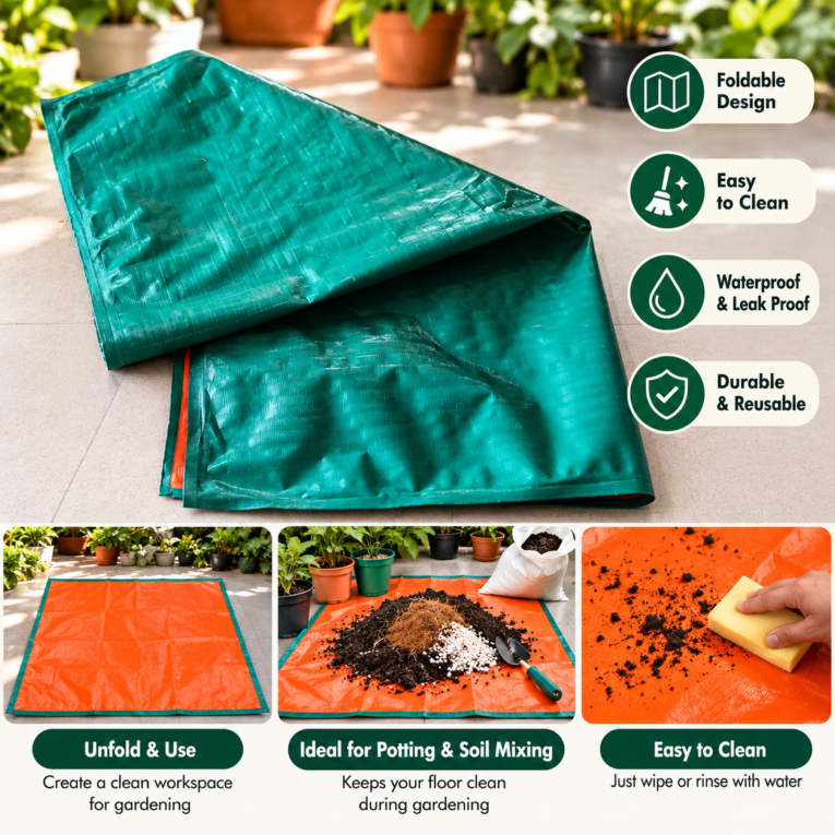Easy to clean floor mat