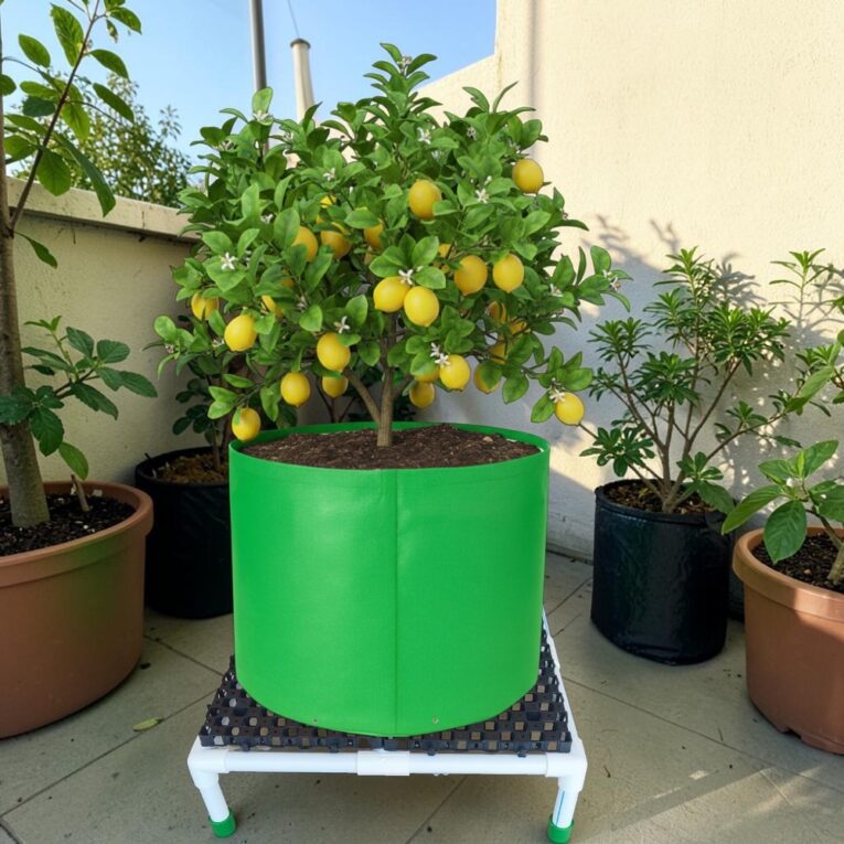 big grow bag stands