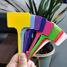 Garden Plant Name Tags for Pots and Seedlings - Pack of 10