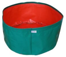 HDPE Round | Circular Grow Bag 18x09 Inch | 220GSM | Dark Green