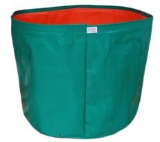 HDPE Round | Circular Grow Bag 18x15 Inch | 220GSM | Dark Green
