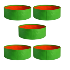 HDPE Grow Bags 18x09 (220GSM) Pack Of 5