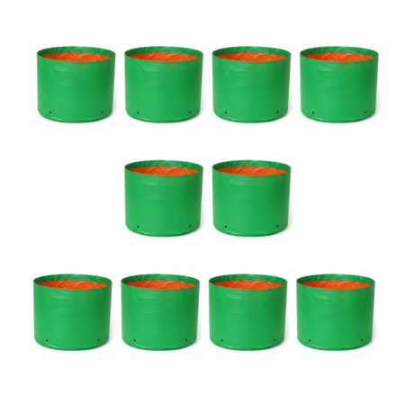 HDPE Grow Bags 12x06 (220GSM) Pack Of 10