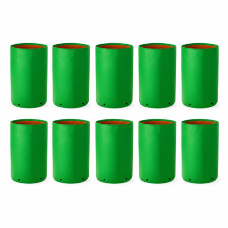 HDPE Grow Bags 12x18 (220GSM) Pack Of 10