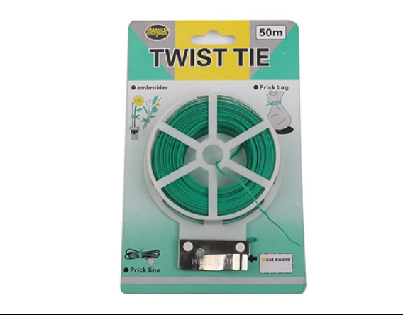 Garden twist tie roll