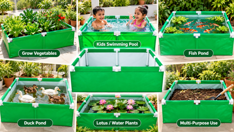 multipurpose uses of aqua bags